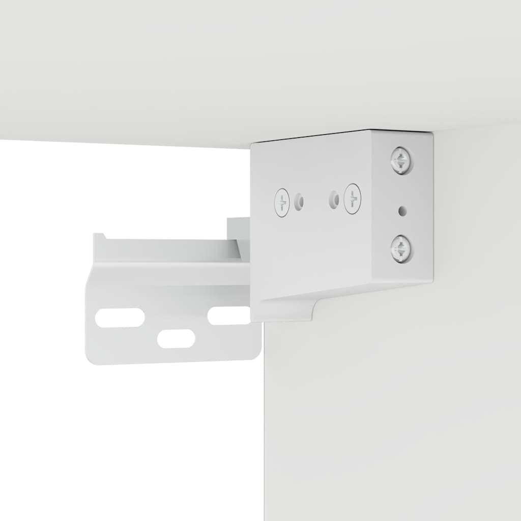 Ensemble de meubles TV 8 pcs Blanc Bois d'ingénierie