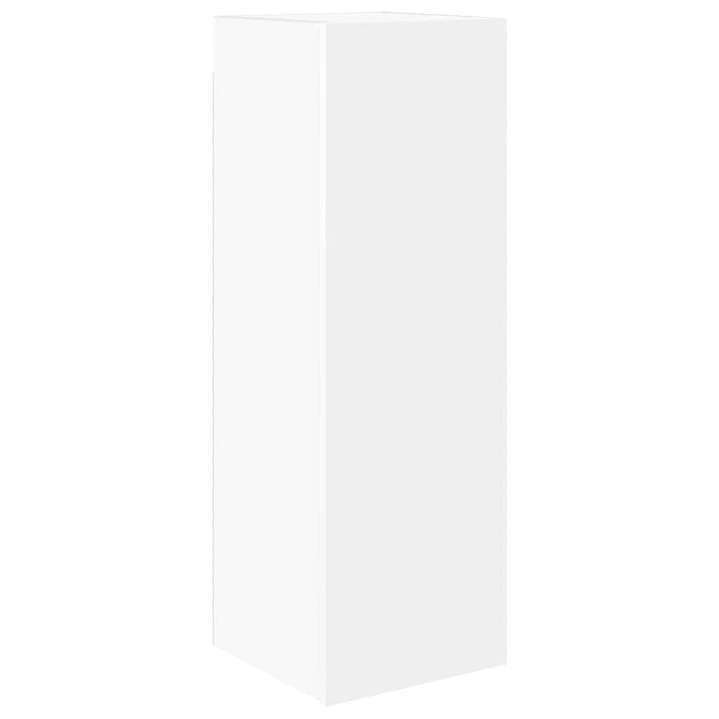 Ensemble de meubles TV 10 pcs Blanc Bois d'ingénierie