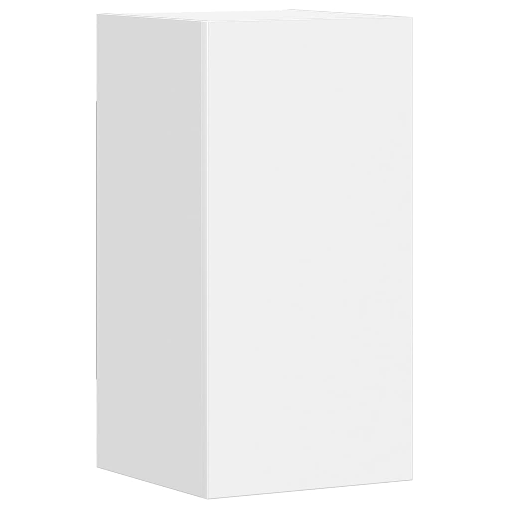 Ensemble de meubles TV 5 pcs Blanc Bois d'ingénierie