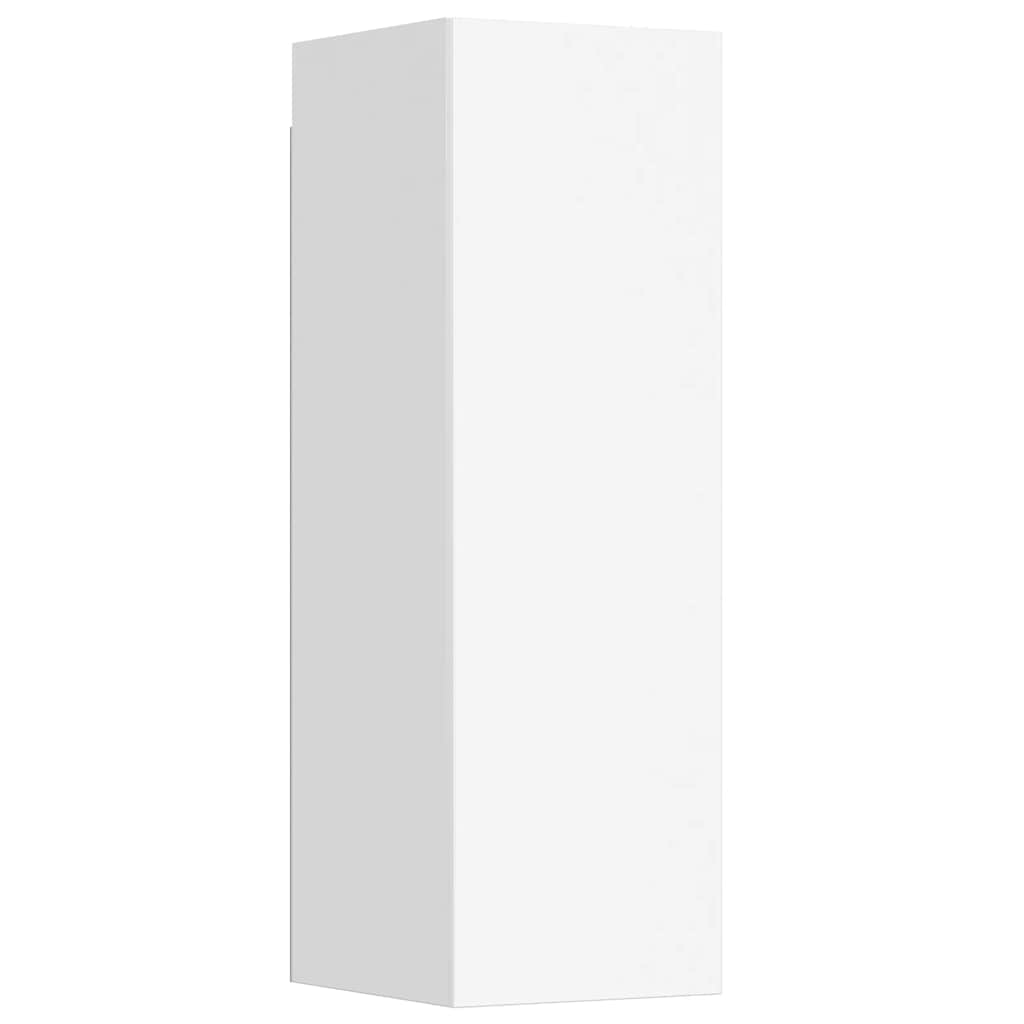 Ensemble de meubles TV 5 pcs Blanc Bois d'ingénierie - XIOS
