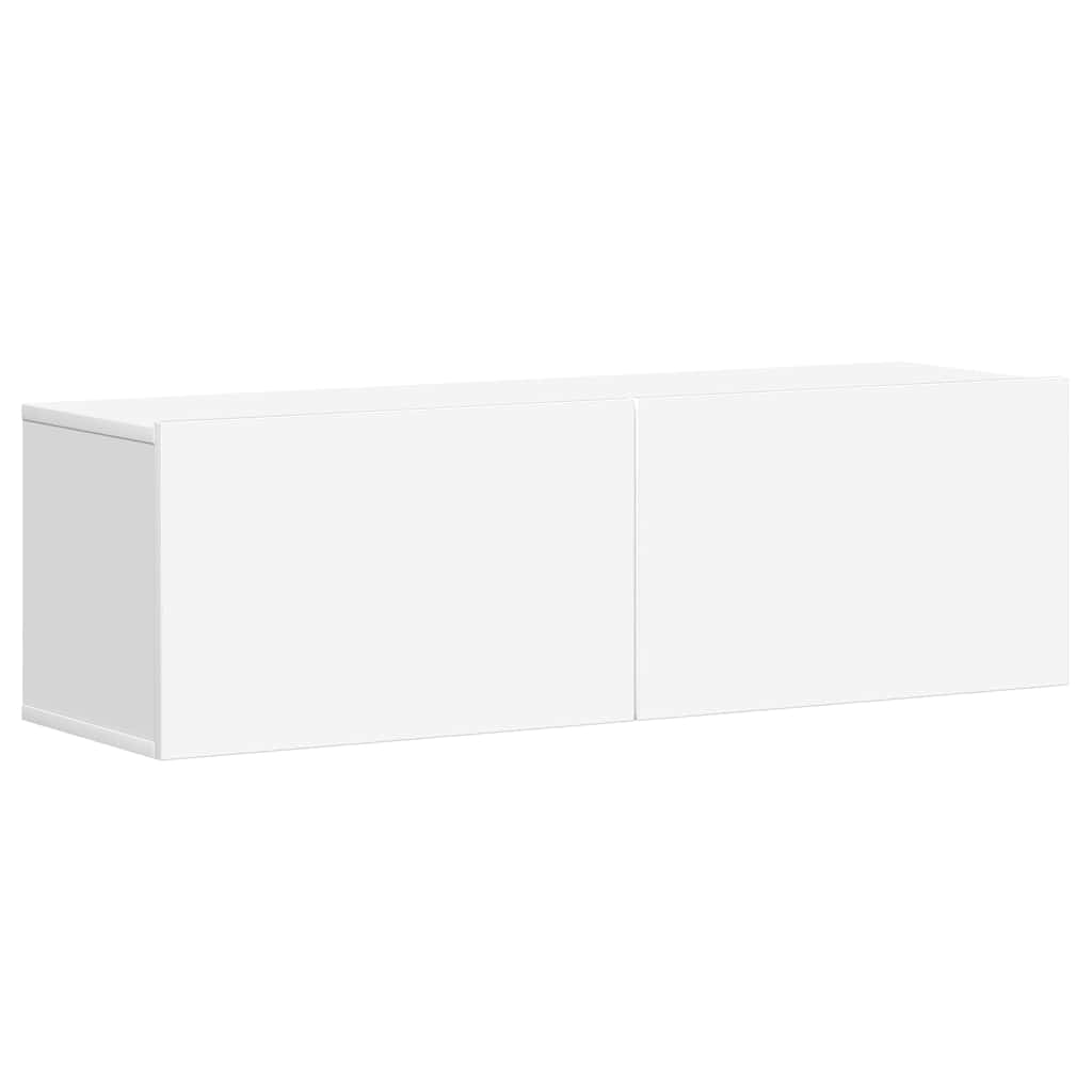 Ensemble de meubles TV 3 pcs Blanc Bois d'ingénierie - XIOS