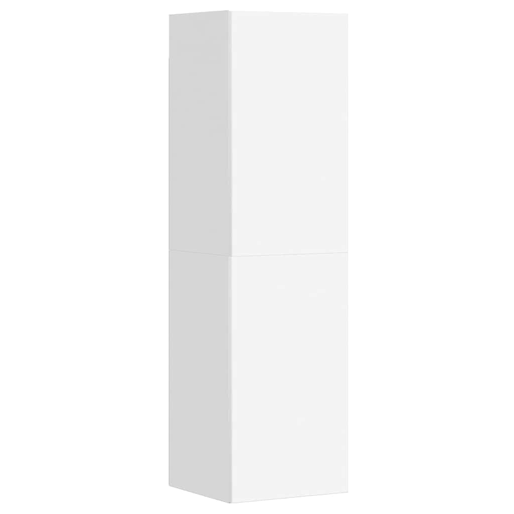 Ensemble de meubles TV 3 pcs Blanc Bois d'ingénierie - XIOS