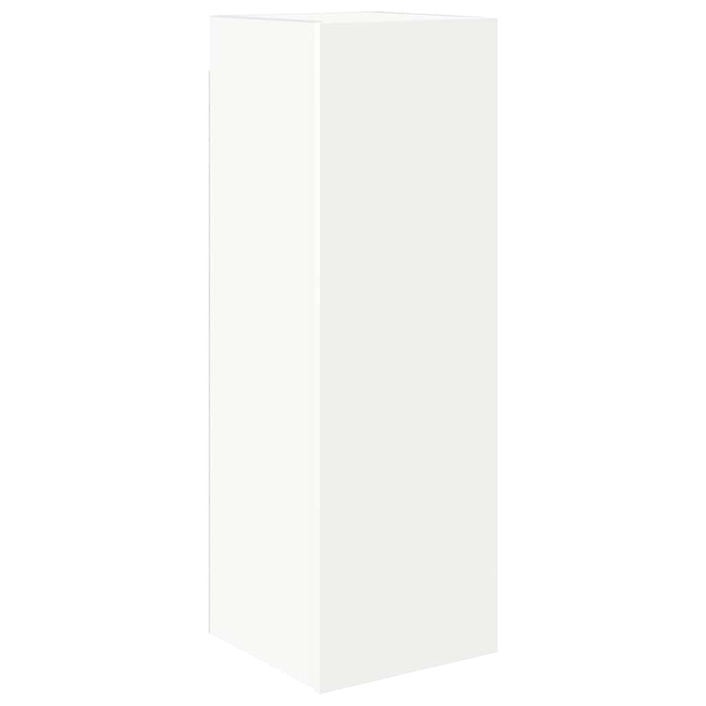 Ensemble de meubles TV 4 pcs Blanc Bois d'ingénierie