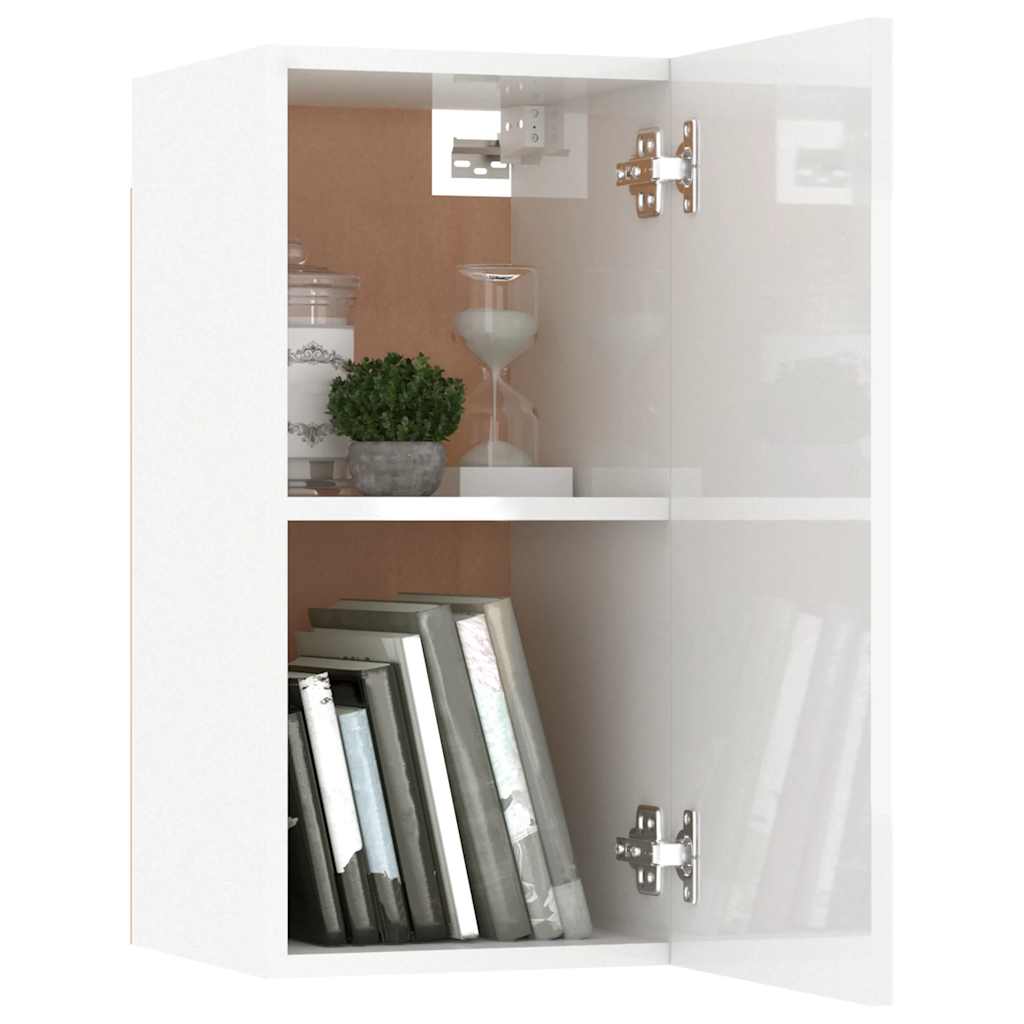 Ensemble de meubles TV 8 pcs Blanc Bois d'ingénierie - XIOS