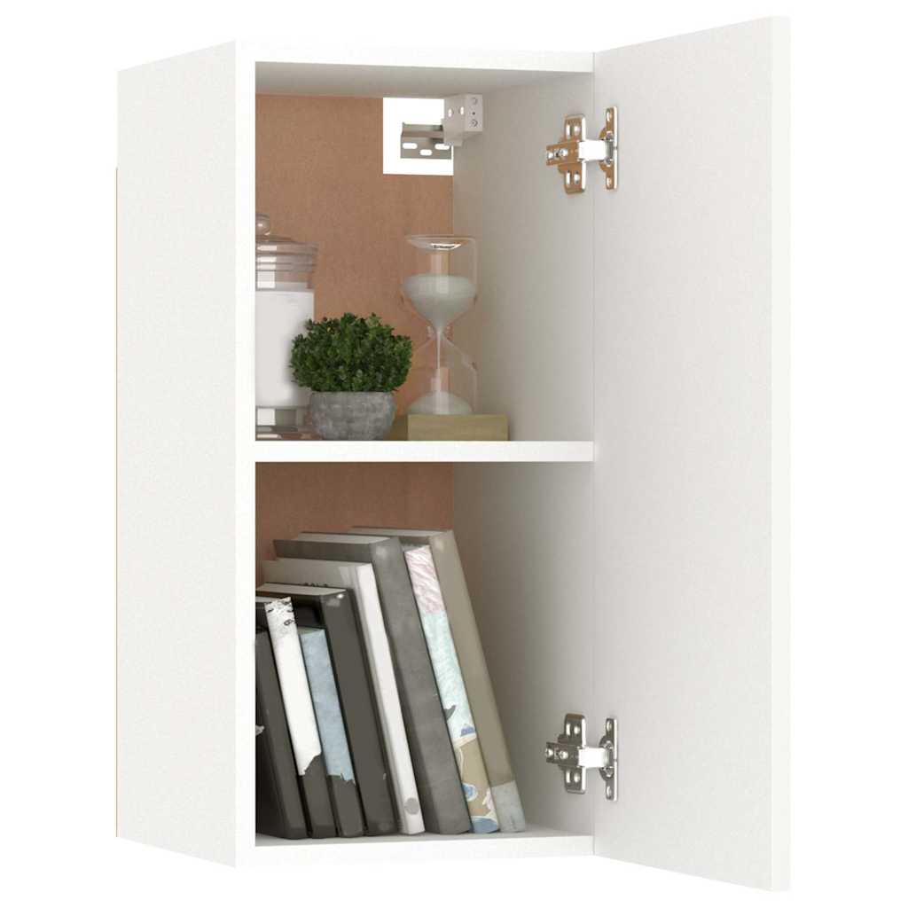 Ensemble de meubles TV 7 pcs Blanc Bois d'ingénierie