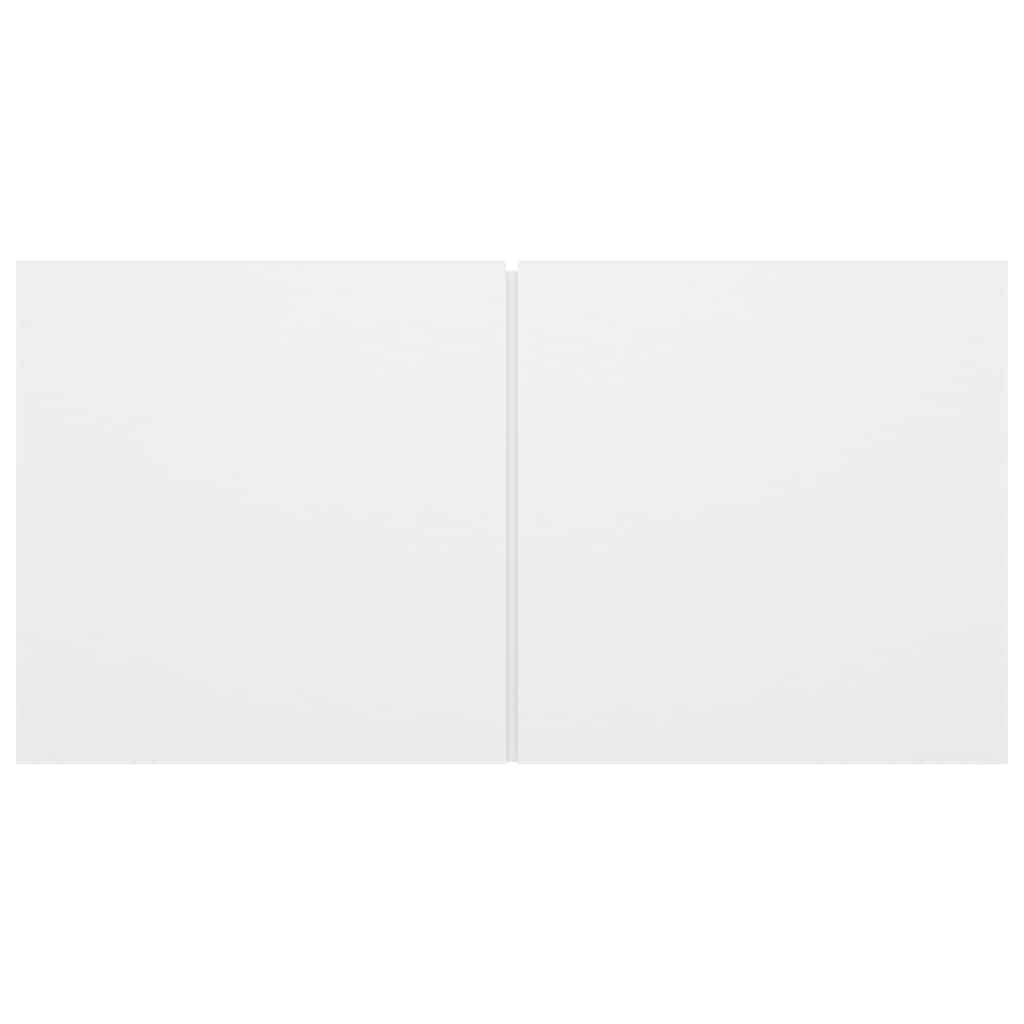 Ensemble de meubles TV 7 pcs Blanc Bois d'ingénierie