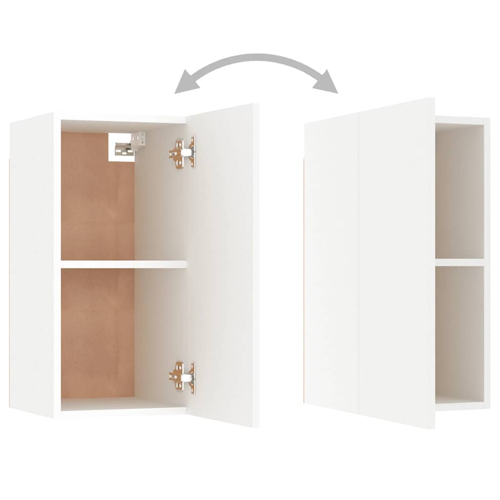 Ensemble de meubles TV 7 pcs Blanc Bois d'ingénierie - XIOS