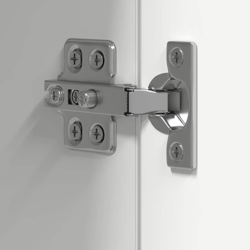 Ensemble de meubles TV 6 pcs Blanc Bois d'ingénierie