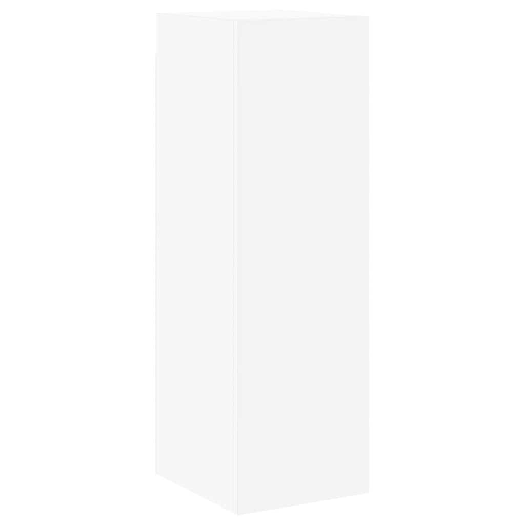 Ensemble de meuble TV 6 pcs Blanc Bois d'ingénierie
