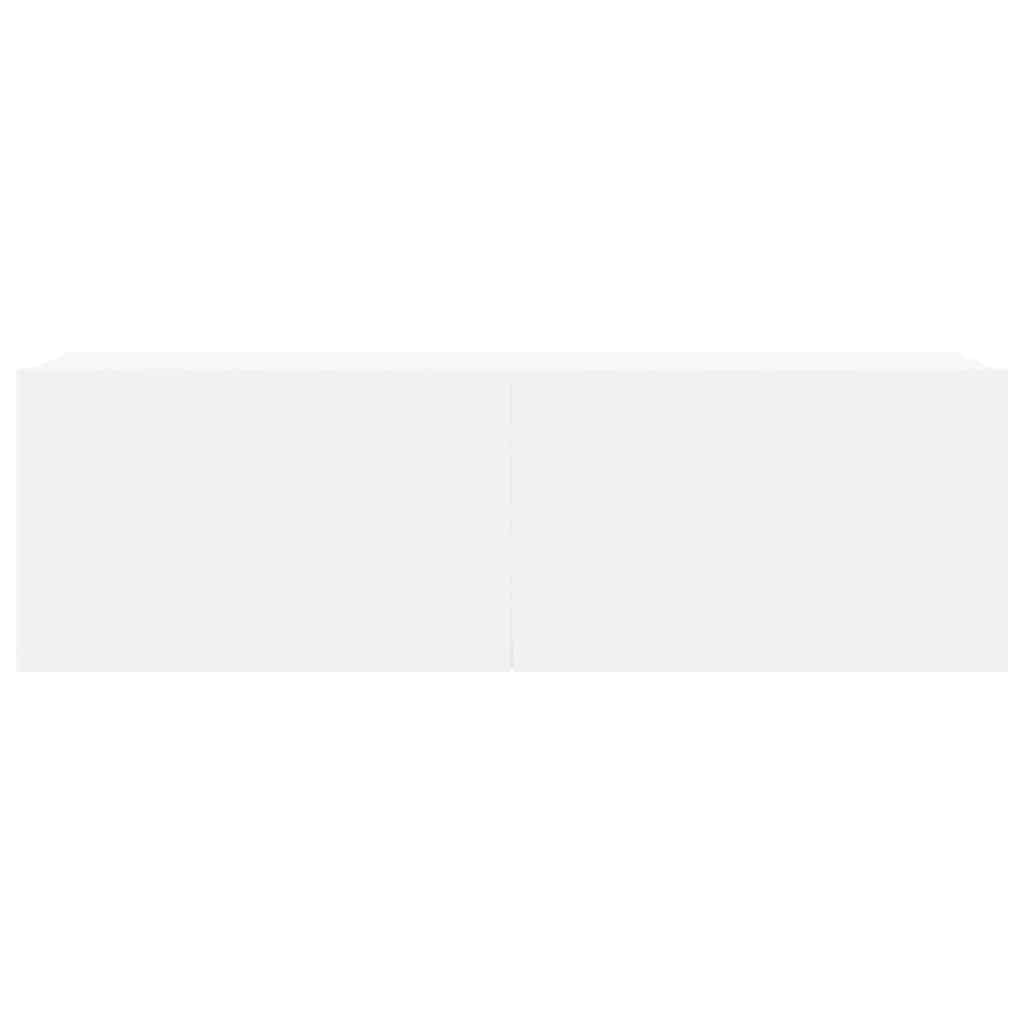 Ensemble de meuble TV 6 pcs Blanc Bois d'ingénierie