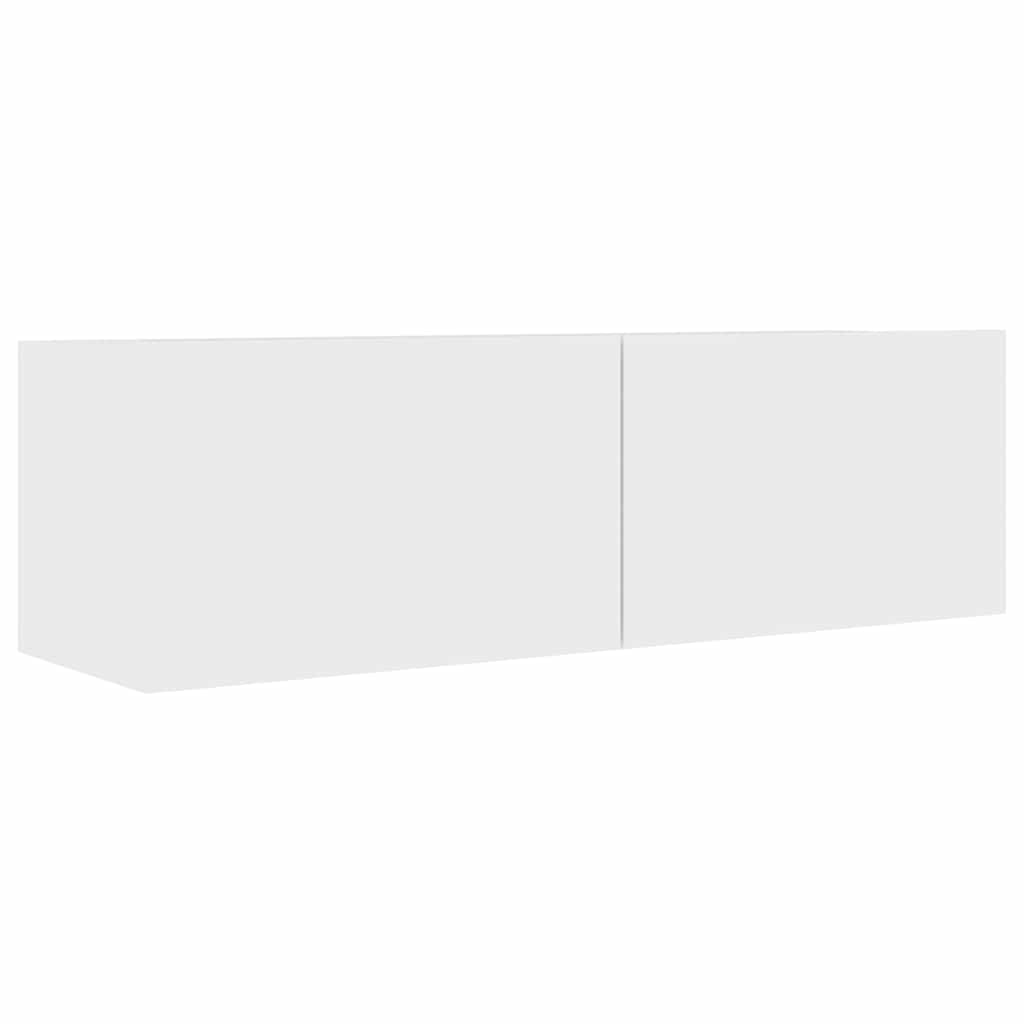 Ensemble de meuble TV 6 pcs Blanc Bois d'ingénierie