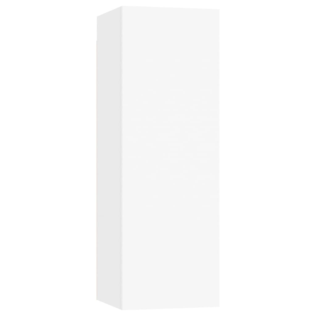 Ensemble de meubles TV 4 pcs Blanc Bois d'ingénierie - XIOS