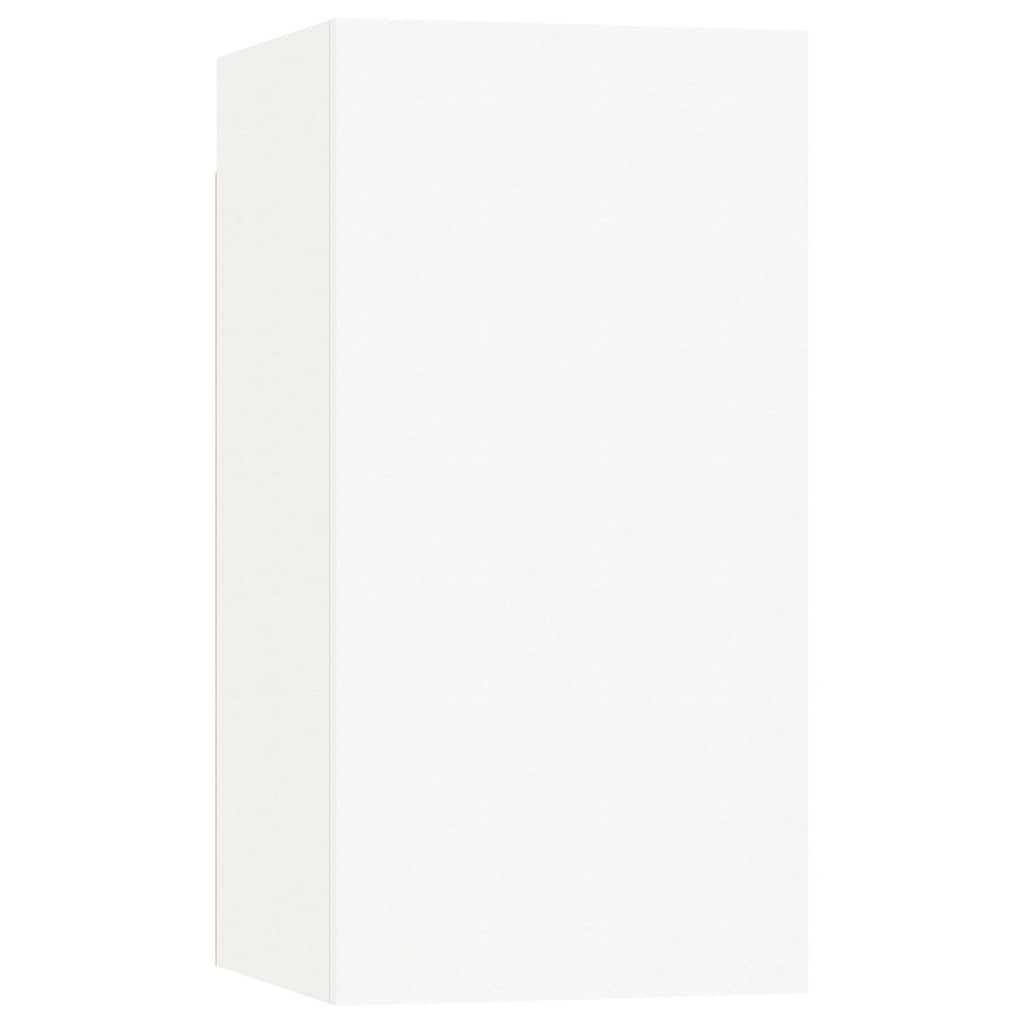 Meubles TV 7 pcs Blanc 30,5x30x60 cm Bois d'ingénierie - XIOS