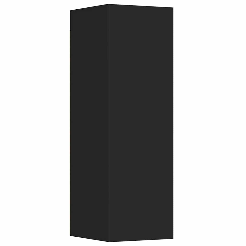 Ensemble de meubles TV 3 pcs Noir Bois d'ingénierie - XIOS