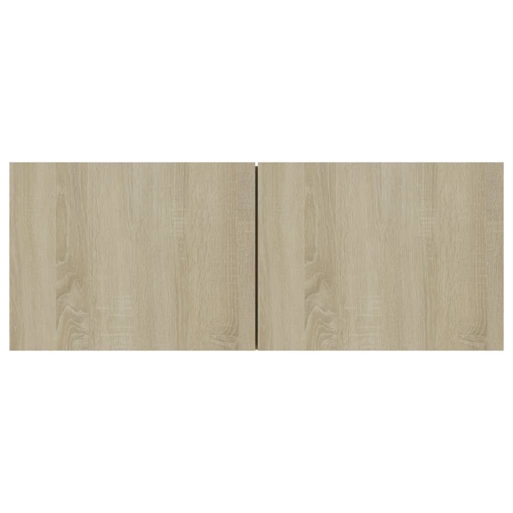 Meubles TV 4 pcs Chêne sonoma 80x30x30 cm Bois d'ingénierie - XIOS