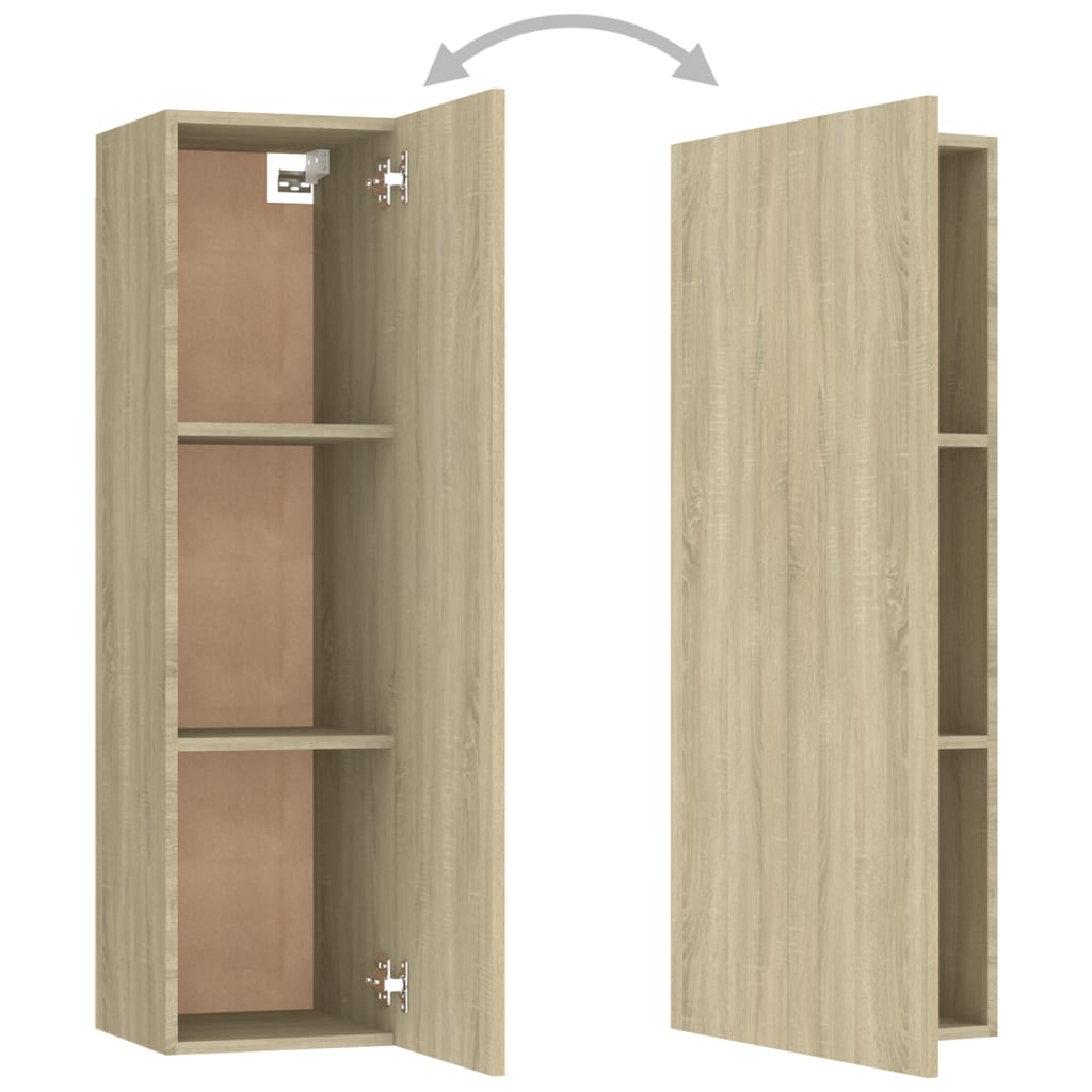 Ensemble de meubles TV 3 pcs Chêne sonoma Bois d'ingénierie - XIOS