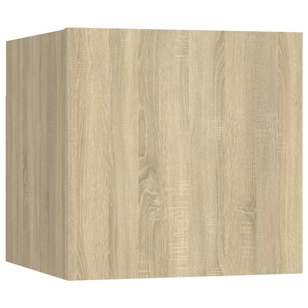 Ensemble de meubles TV 6 pcs Chêne sonoma Bois d'ingénierie - XIOS
