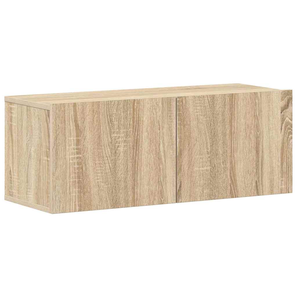 Ensemble de meubles TV 4 pcs Chêne sonoma Bois d'ingénierie