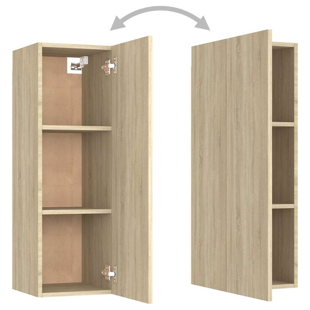 Ensemble de meubles TV 8 pcs Chêne sonoma Bois d'ingénierie - XIOS