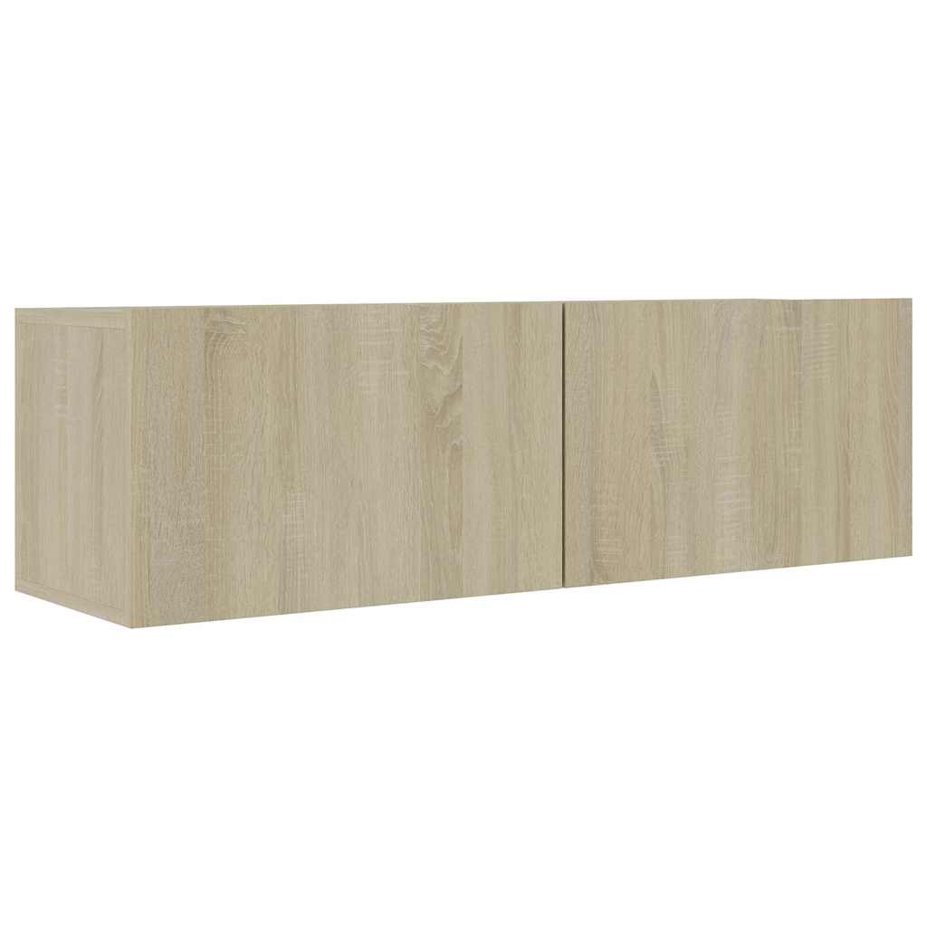 Ensemble de meubles TV 4 pcs Chêne sonoma Bois d'ingénierie - XIOS