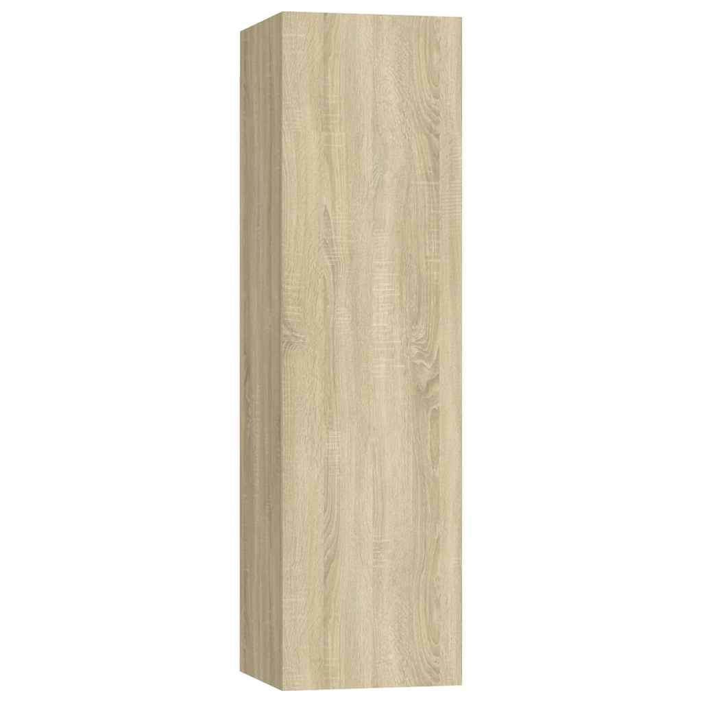 Ensemble de meubles TV 4 pcs Chêne sonoma Bois d'ingénierie - XIOS