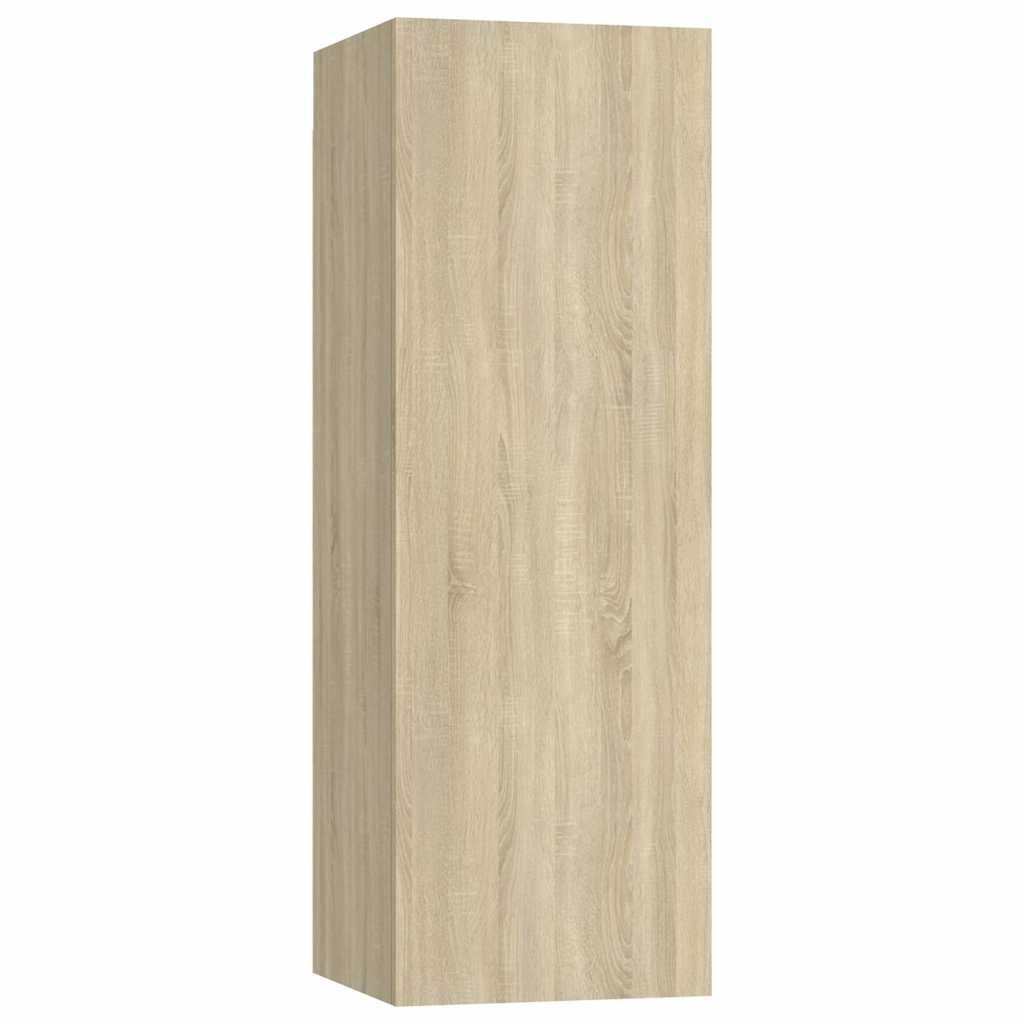 Ensemble de meuble TV 4 pcs Chêne sonoma Bois d'ingénierie - XIOS