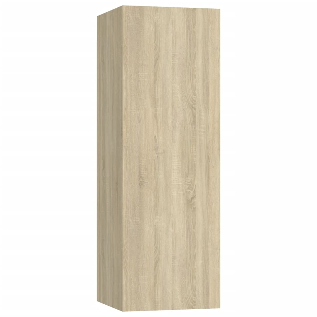 Ensemble de meuble TV 4 pcs Chêne sonoma Bois d'ingénierie - XIOS