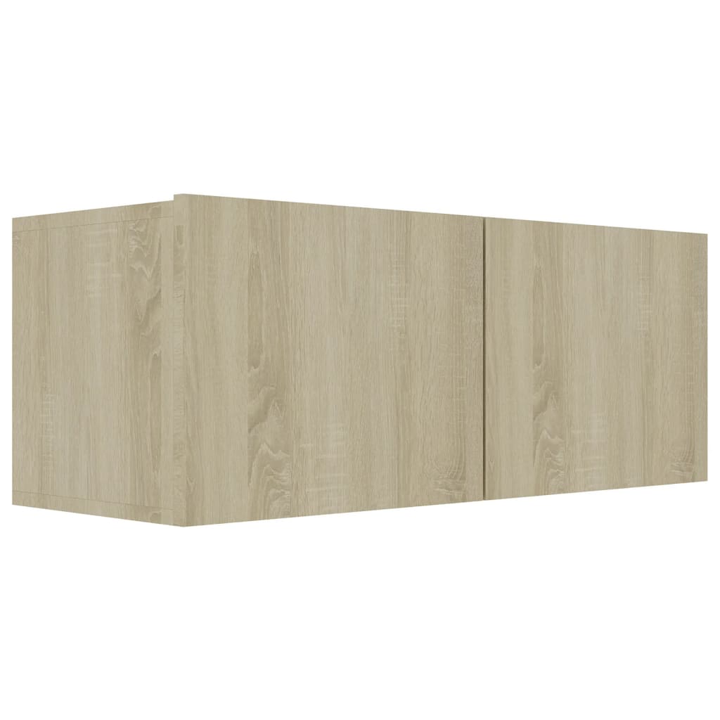 Ensemble de meubles TV 4 pcs Chêne sonoma Bois d'ingénierie - XIOS