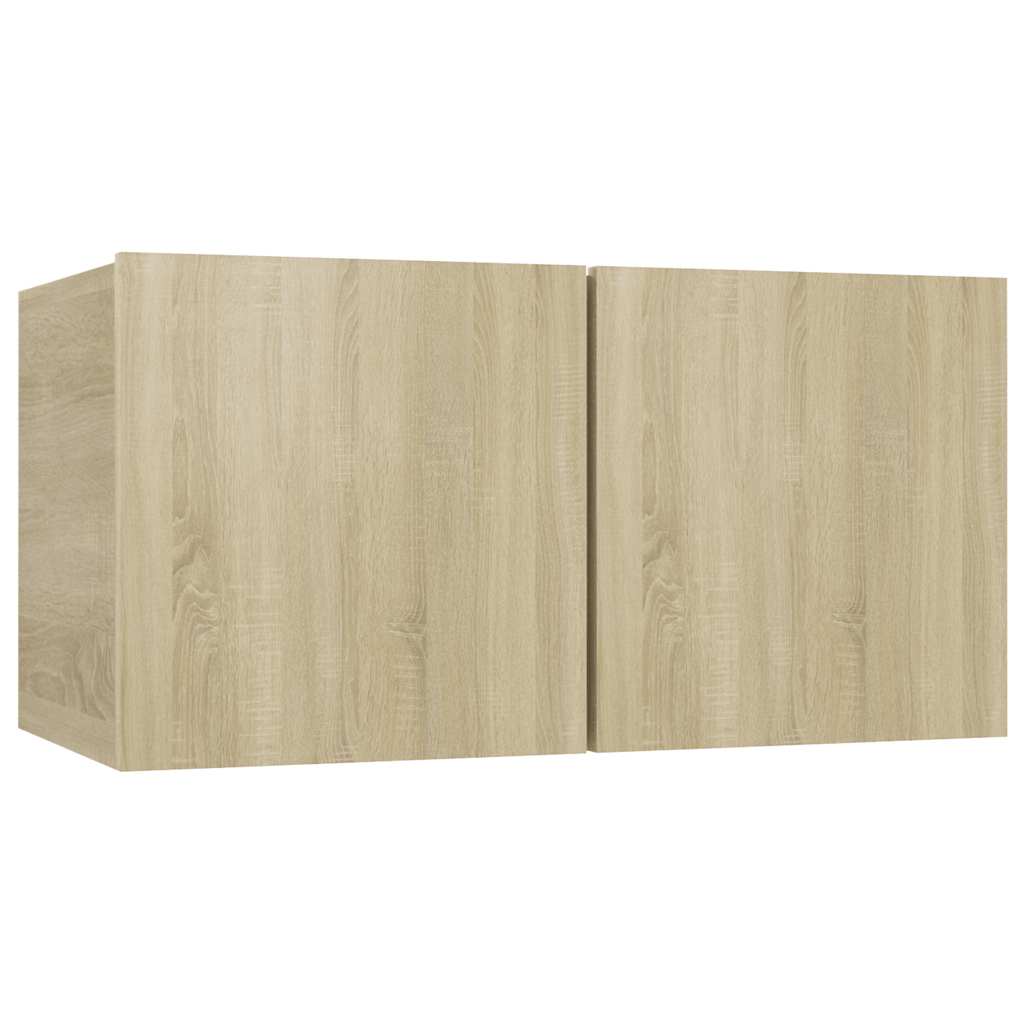 Ensemble de meuble TV 8 pcs Chêne sonoma Bois d'ingénierie - XIOS