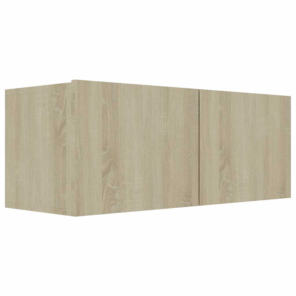 Ensemble de meuble TV 8 pcs Chêne sonoma Bois d'ingénierie - XIOS