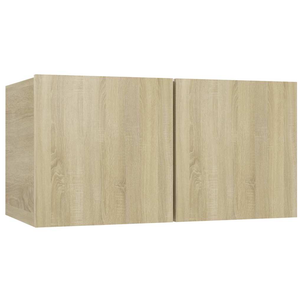 Ensemble de meuble TV 5 pcs Chêne sonoma Bois d'ingénierie - XIOS