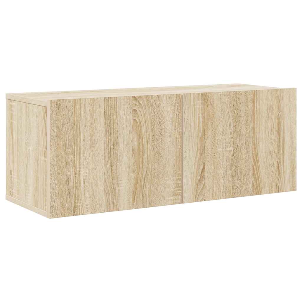 Ensemble de meuble TV 6 pcs Chêne sonoma Bois d'ingénierie - XIOS