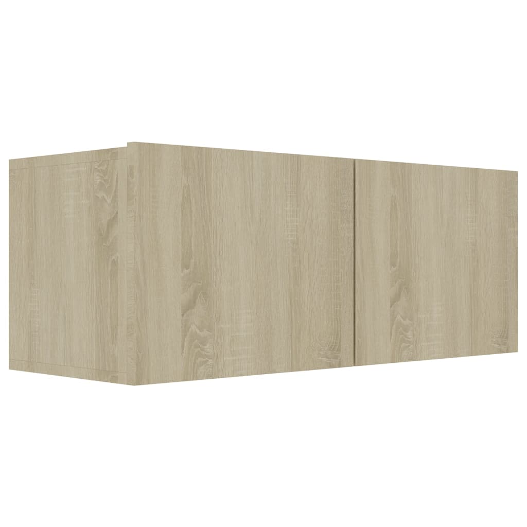 Ensemble de meubles TV 4 pcs Chêne sonoma Bois d'ingénierie - XIOS