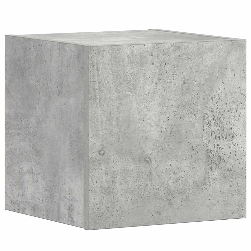 Ensemble de meubles TV 5 pcs Gris béton Bois d'ingénierie - XIOS