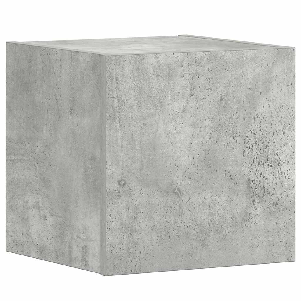 Ensemble de meubles TV 3 pcs Gris béton Bois d'ingénierie - XIOS