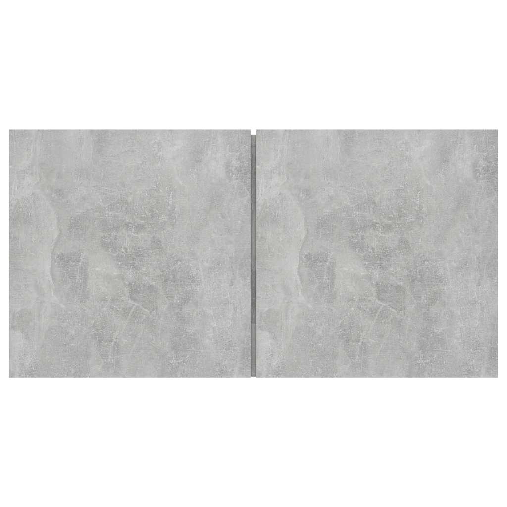 Ensemble de meubles TV 7 pcs Gris béton Bois d'ingénierie - XIOS