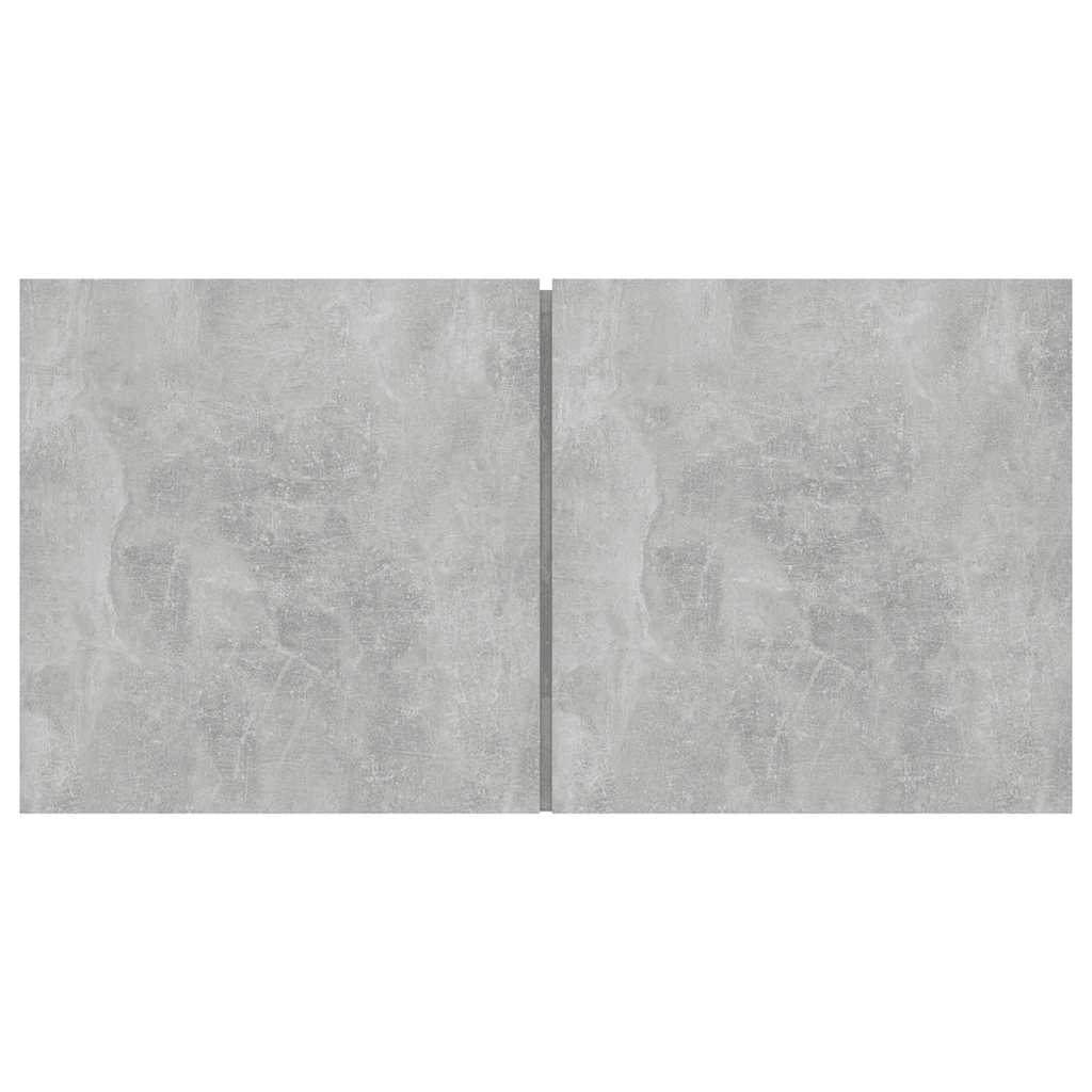 Ensemble de meubles TV 7 pcs Gris béton Bois d'ingénierie - XIOS