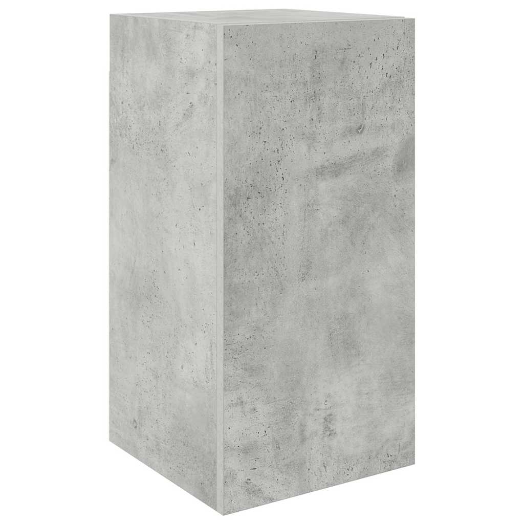Ensemble de meuble TV 6 pcs Gris béton Bois d'ingénierie - XIOS