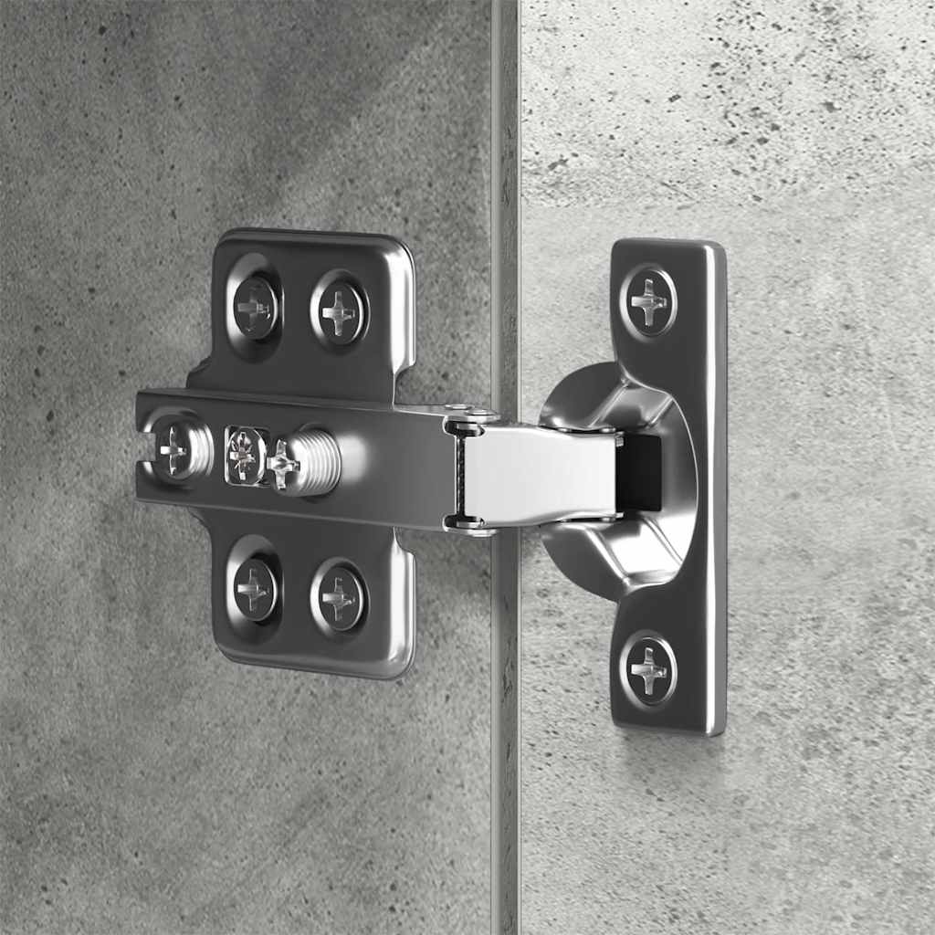 Ensemble de meuble TV 6 pcs Gris béton Bois d'ingénierie - XIOS