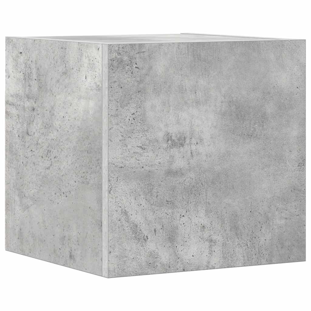 Ensemble de meubles TV 10 pcs Gris béton Bois d'ingénierie - XIOS