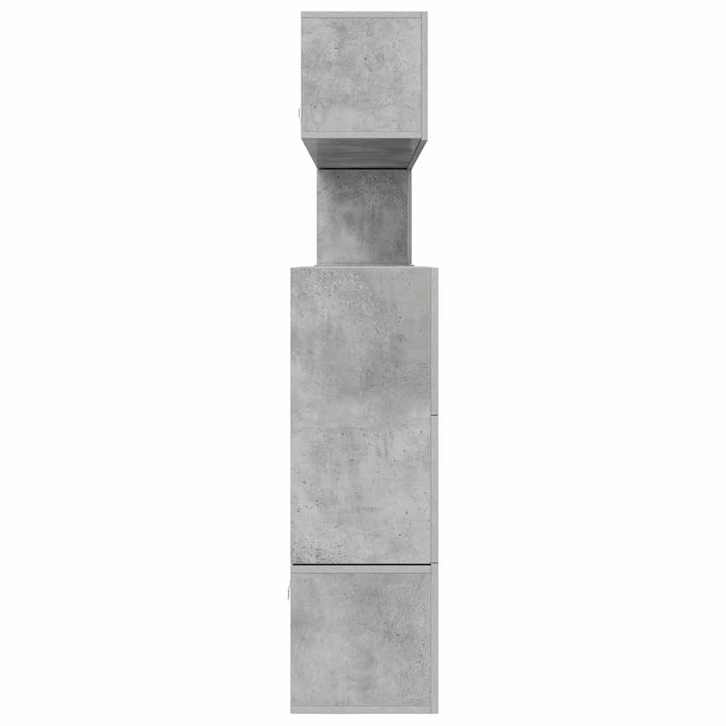 Ensemble de meubles TV 10 pcs Gris béton Bois d'ingénierie - XIOS