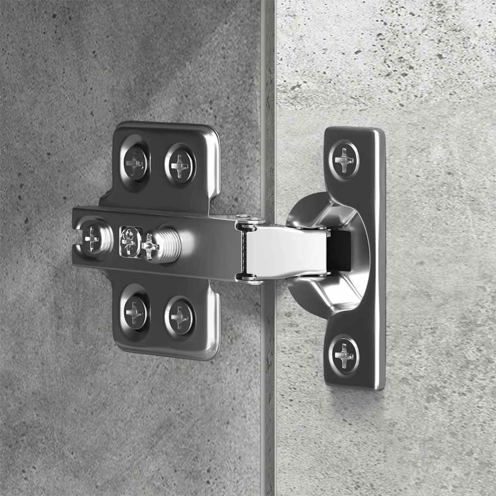 Ensemble de meubles TV 10 pcs Gris béton Bois d'ingénierie - XIOS