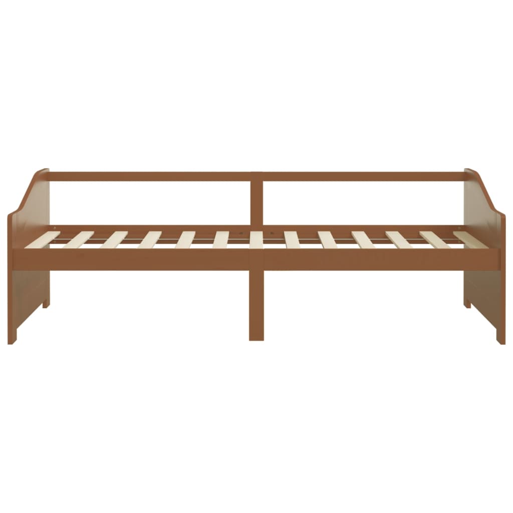 Lit de repos 3 places sans matelas Marron miel 90x200 cm - XIOS