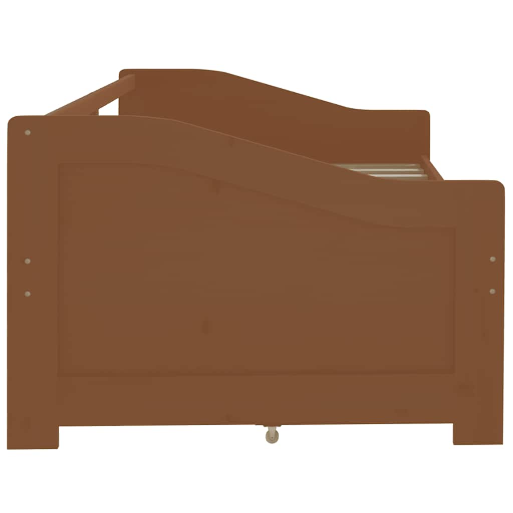 Lit de repos 3 places sans matelas Bois de pin massif 90x200 cm - XIOS