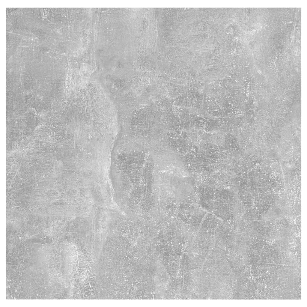 Tables de chevet 2pcs Gris béton 30,5x30x30cm Bois d'ingénierie - XIOS