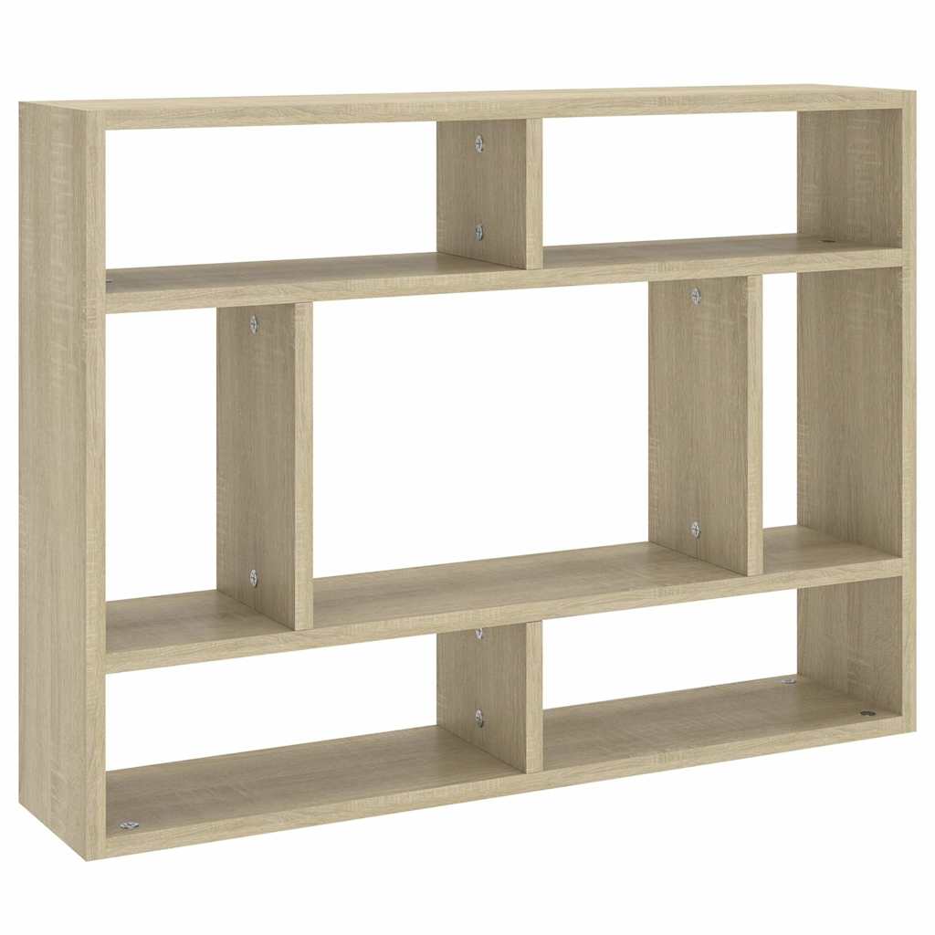 Étagère murale Chêne sonoma 75x16x55 cm Bois d'ingénierie - XIOS