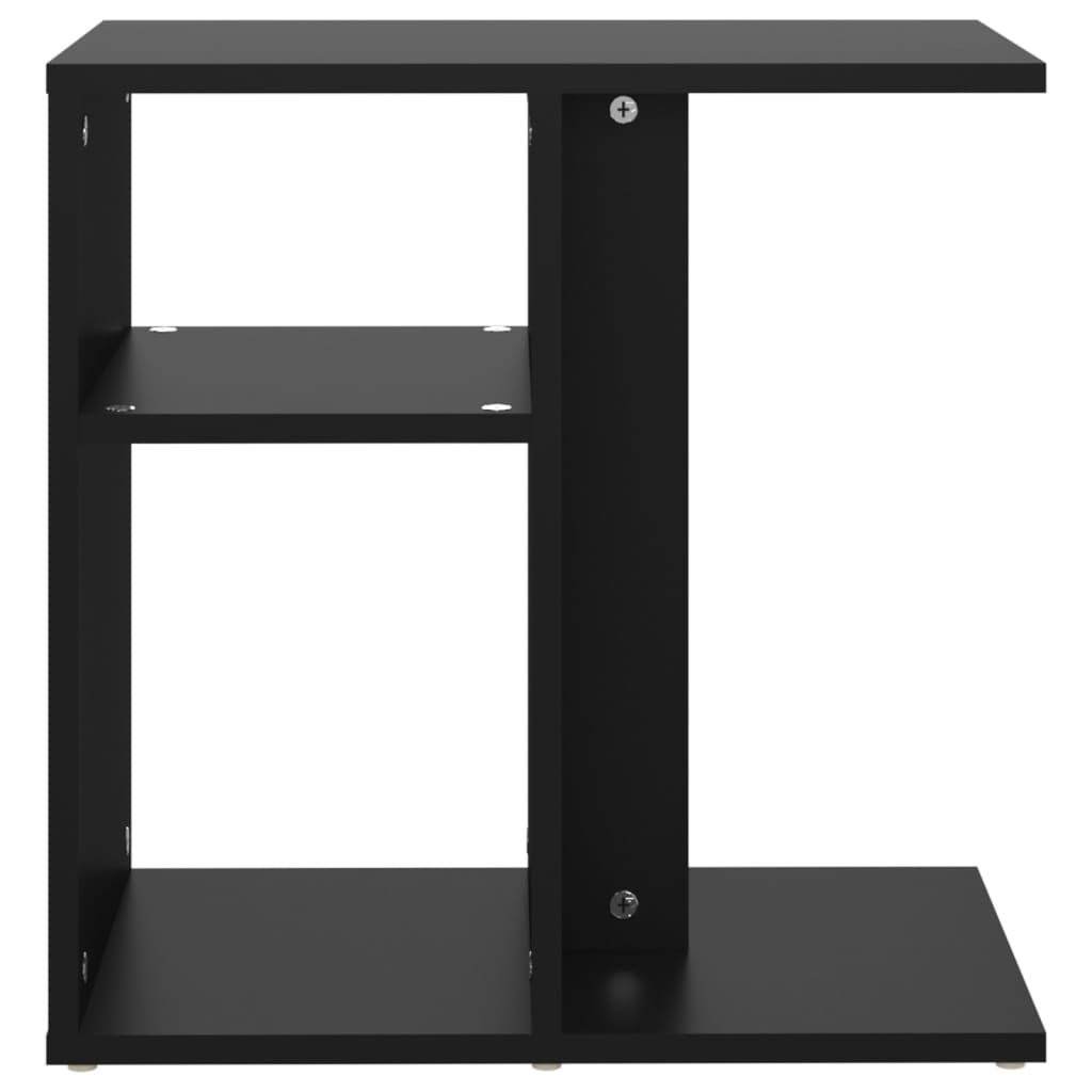 Table d'appoint Noir 50x30x50 cm Bois d’ingénierie - XIOS