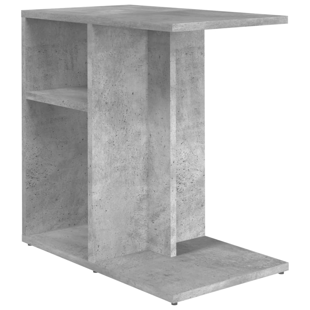Table d'appoint Gris béton 50x30x50 cm Bois d’ingénierie - XIOS