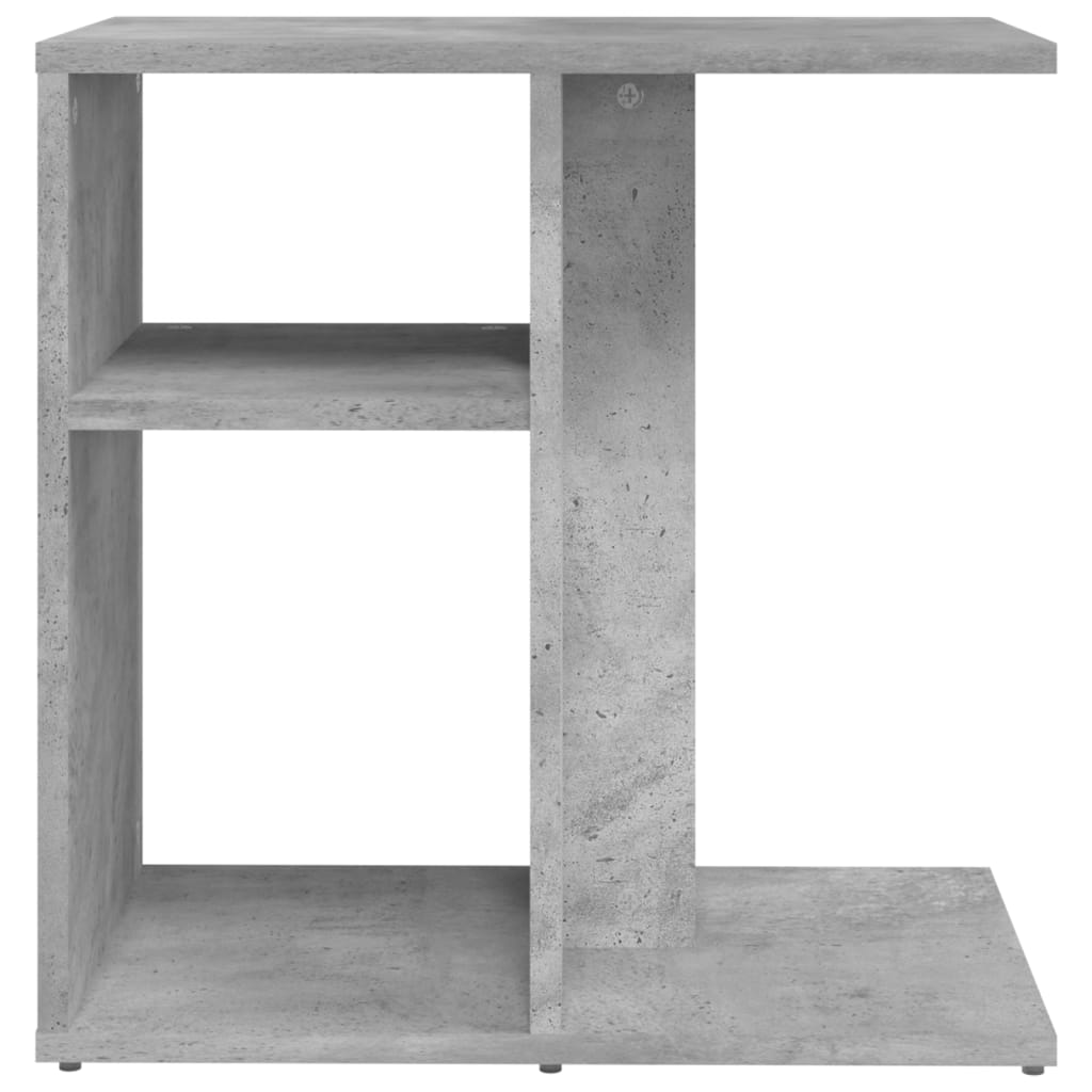 Table d'appoint Gris béton 50x30x50 cm Bois d’ingénierie - XIOS