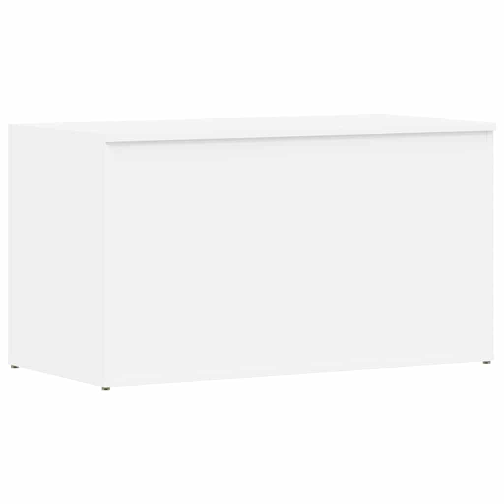 Coffre de rangement Blanc 84x42x46 cm Bois d'ingénierie - XIOS